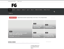 Tablet Screenshot of feedgag.com
